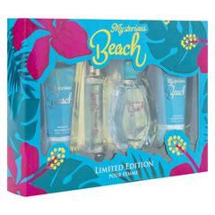 mysterious beach perfume set.